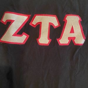 ZTA letters T-shirt